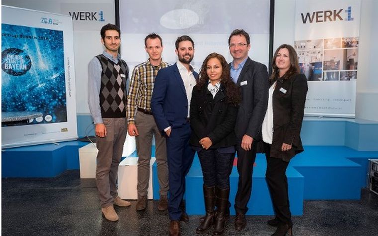 Die Finalisten von Energie Start-up Bayern im WERK1 München
